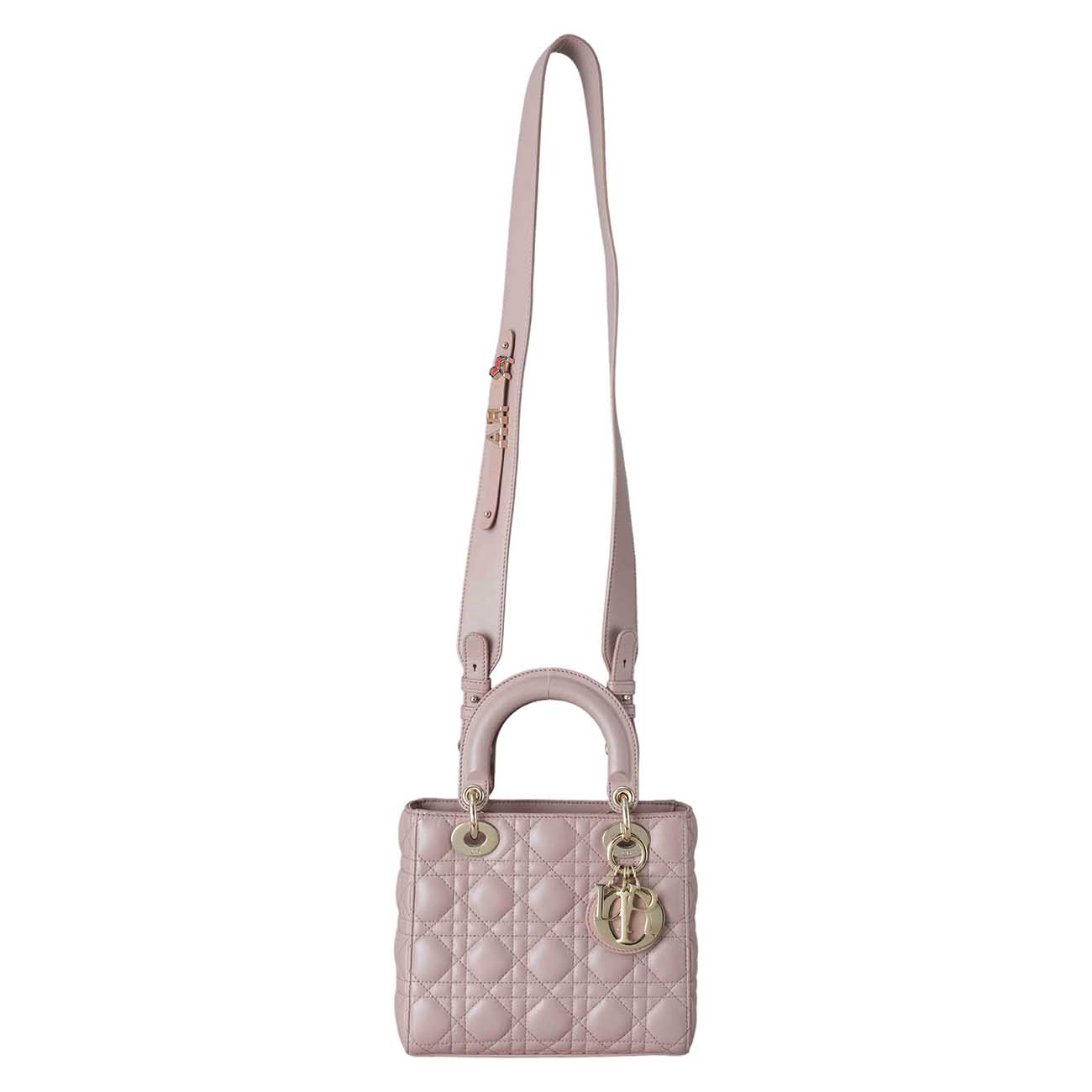 CHRISTIAN DIOR(USED)크리스찬디올 레이디디올 스몰 토트 겸 숄더백